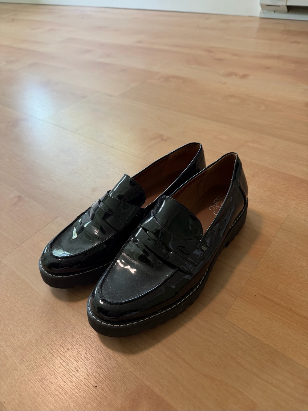 Classic Black Patent Loafers